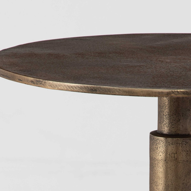 Lorenza Aluminum Top End Table