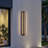 Jayeda 31.5"H Matte Black Rectangular Linear LED Outdoor Wall Lights-2011158792