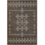 Tapis brun / blanc Anbar tissé à la machine-992402841