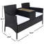 Causeuse avec coussins Pay-765415310