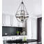Lustre 4 lumières en bronze huilé 4 pièces Ark