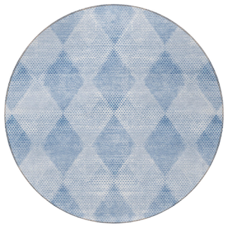 Tapis d'intérieur rond 8 po