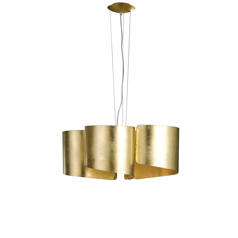 Fergerson 5 - Light Unique/Statement Pendant, Gold