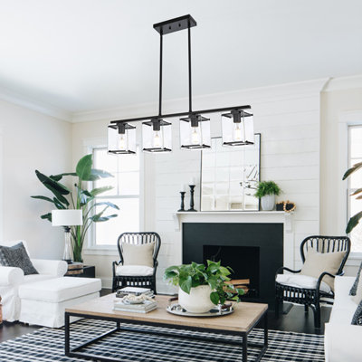 Wapella 4 - Light Kitchen Island Pendant