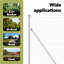 Vidaxl Fence With Posts PVC-Coated Steel-116797838-116797842