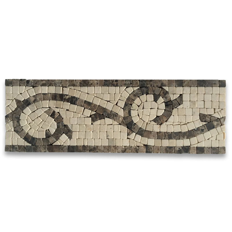 Carrelage mural en mosaïque 4 po x 12 po
