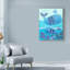 « ocean blue », art sur toile-33522365