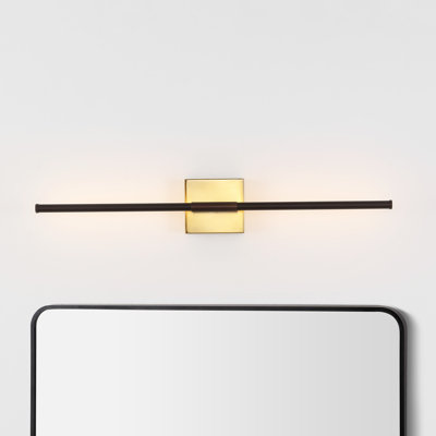 Gallatin Single Light Dimmable LED Armed Sconce