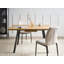 Extendable Metal Base Dining Table