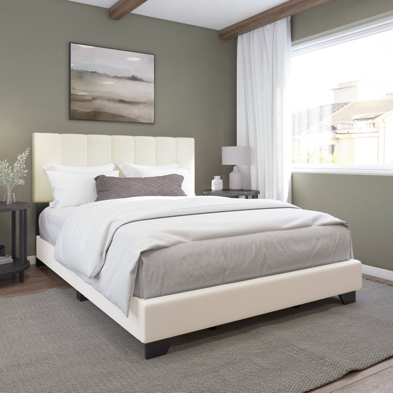 Lit tapissier standard Burlwood