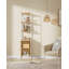 Barnet 40 cm W Steel Etagere Bookcase-80141241