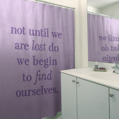 Shower Curtain with Liner Included