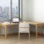 Bureaux en bois massif en L 55,12 po-107193973-107193975