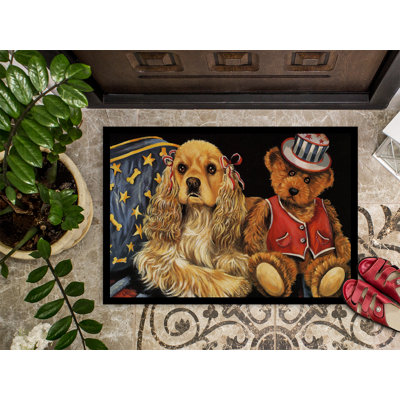 Tapis intérieur ou extérieur Westie A Winter's Night 24X36 PPP3276JMAT_Dog