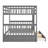 Bunk Beds With 2 Storage Drawers, Solid Wood Bunk Bed With Ladder And Safety Guardrail, Convertible Bunk Beds-1770547431-1770547433