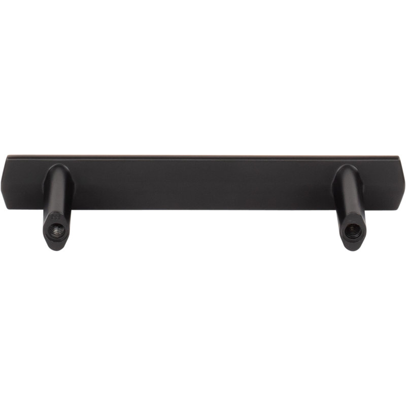 William 3" Center to Center Bar / Handle Pull, Matte Black