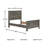 Frandern Full Panel Bed-123300299
