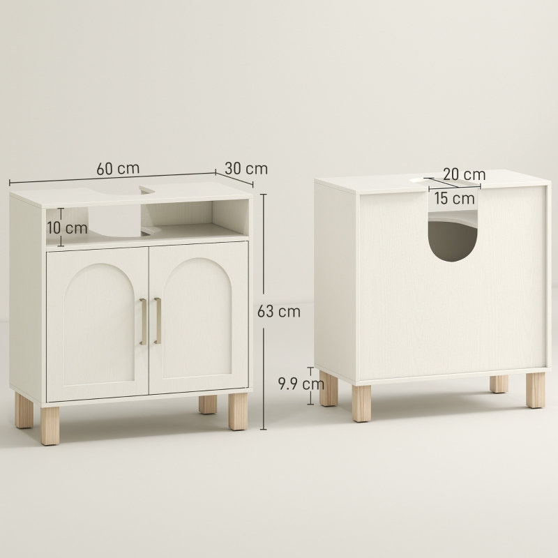 60cm Bathroom Vanity Base Only
