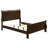 Cappuccino Full Sleigh Bed