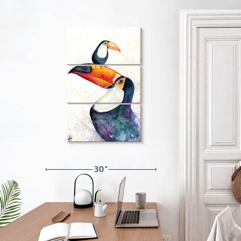 «Brampt Toucan Play That Game», H 32 po x l 20 po
