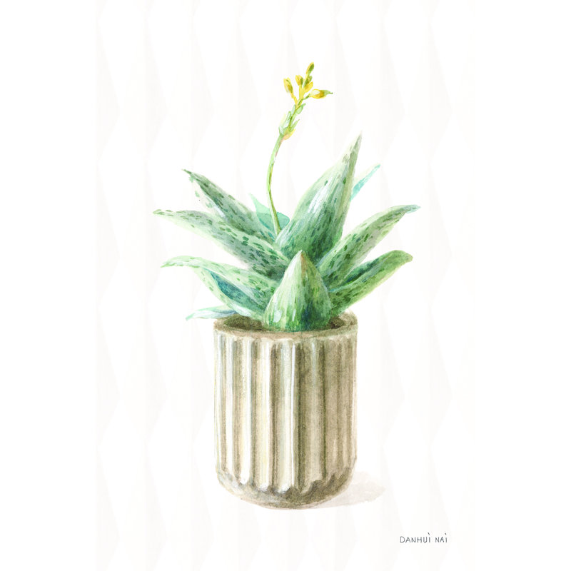 «Desert Greenhouse XX» par Danhui Nai - impression, H 18 po x l 12 po, Toile tendue