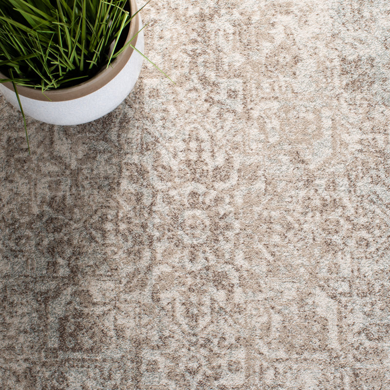 Royalston Performance Oriental Rug, Square 8'