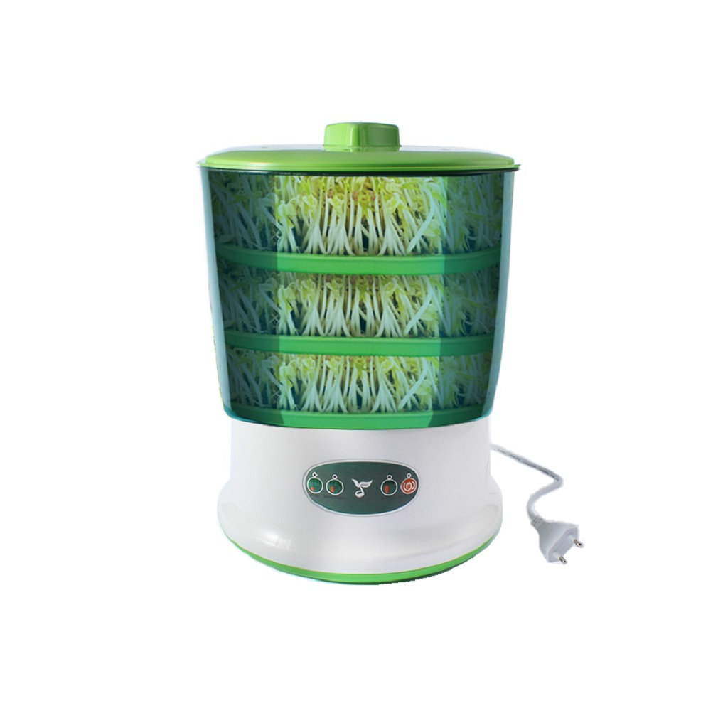 Automatic Sprouting Machine Intexca 3-Layer Household Automatic Bean Sprout Maker Germination ...