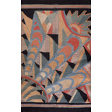 Antique Chinese - Art Deco Multicolor 1920s Rug
