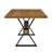 X-Shaped Legs Dining Table-943360148