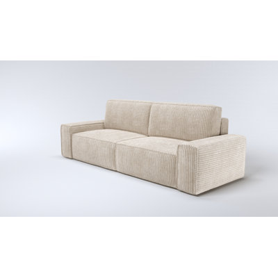 Candee 3 Seater Corduroy Sofa Bed