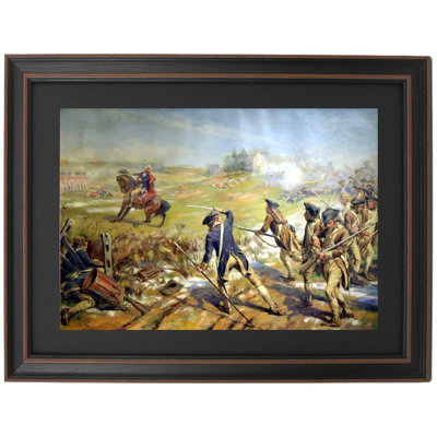 The Battle Of Princeton 1777 By John Ward Dunsmore