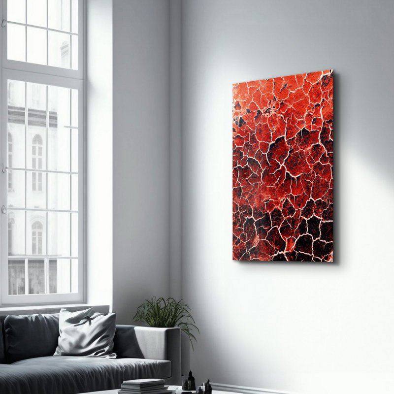 Elegant Tempered Glass Painting, 27.6 x 43.3 Inches | 100% Tempered Glass, Thickness: 0.16 Inches | UV Printed Artwork, Perfect for Home Decor & Modern Interiors, Stunning Visuals for Any Room