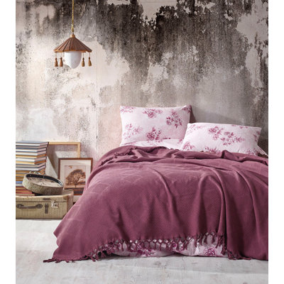 Ensemble de couvre-lit / couvre-lit 100% coton 3 pièces Umar