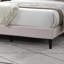 Linen Bed with Tufted Headboard-404982019-405671602