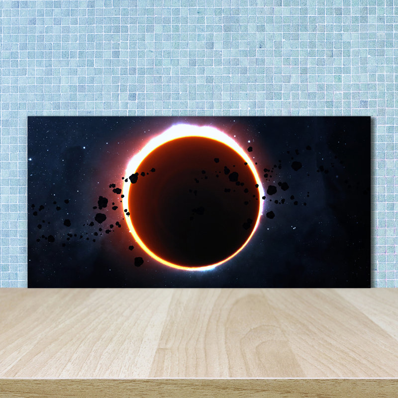 Atiyyah 50cm W x 100cm L Glass Peel and Stick Panel