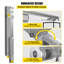 Ensemble d'outils de cuisson en acier inoxydable