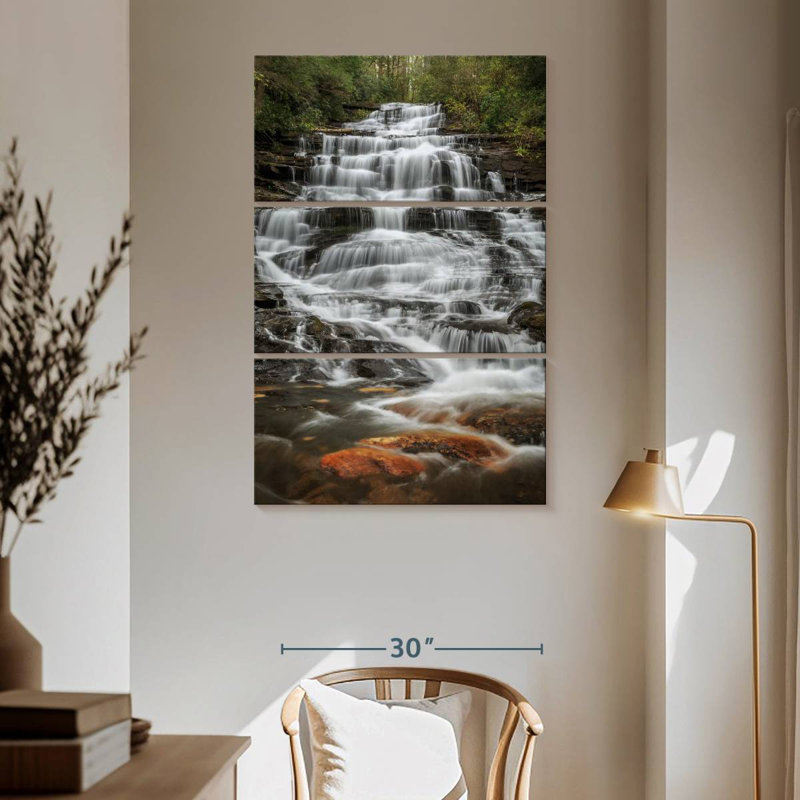 Alvord Rocky Minnehaha Cascades, 65" H x 42" W