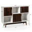Buffet en bois avec compartiments de rangement