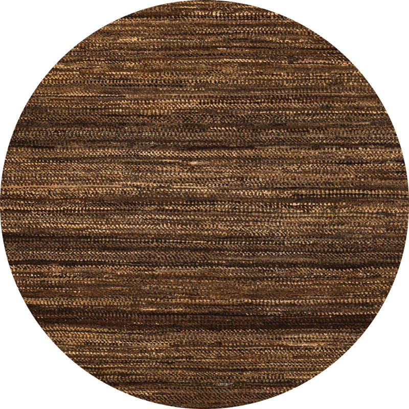 Abstract Indoor Rug, Round 5'