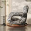 Chaise berçante ergonomique pour lire à l'intérieur