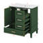 Armoire de salle de bain moderne avec 3 tiroirs-116119049