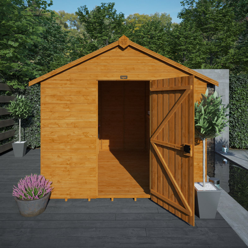 10x8w Tiger Shiplap Apex