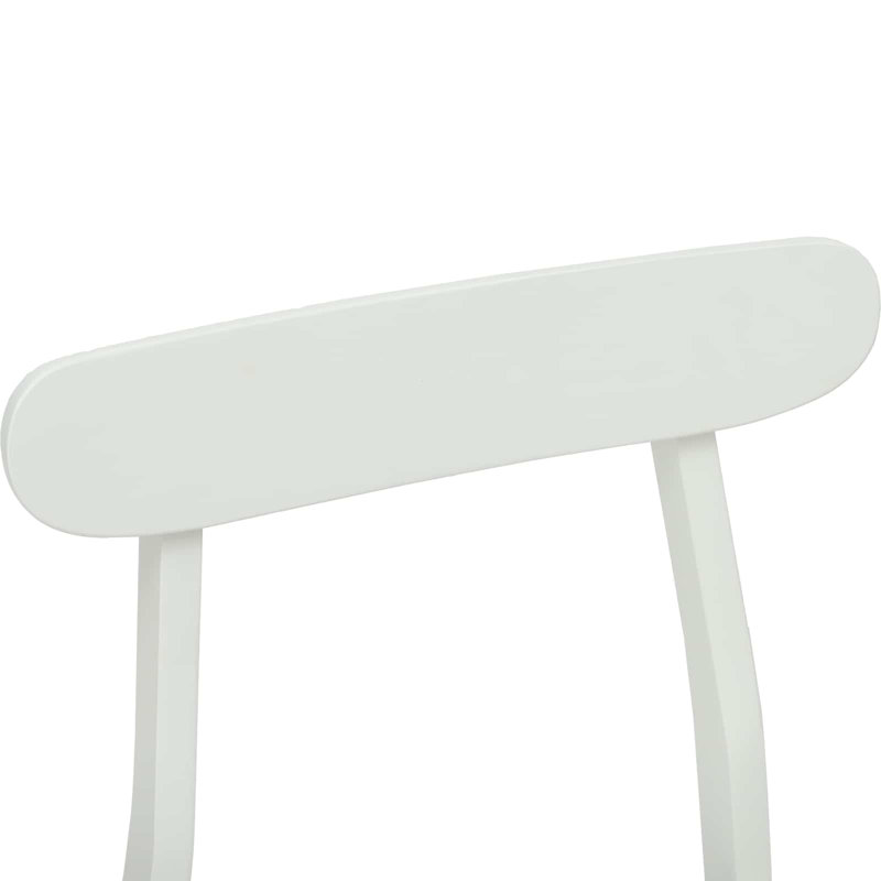 Tash Solid Wood Accent, White