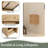 12 Inch Wall-Mounted Bathroom Storage Cabinet with 2 Drawers