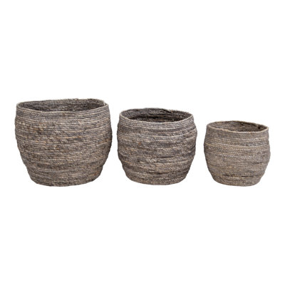 Bay Isle Home Wicker Bucket
