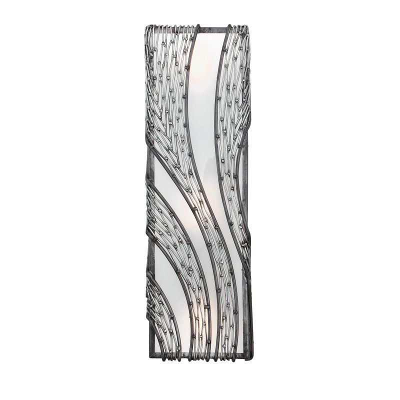Flow Tall Light Sconce, Steel, 20.25" H x 6.5" W x 4.75" D