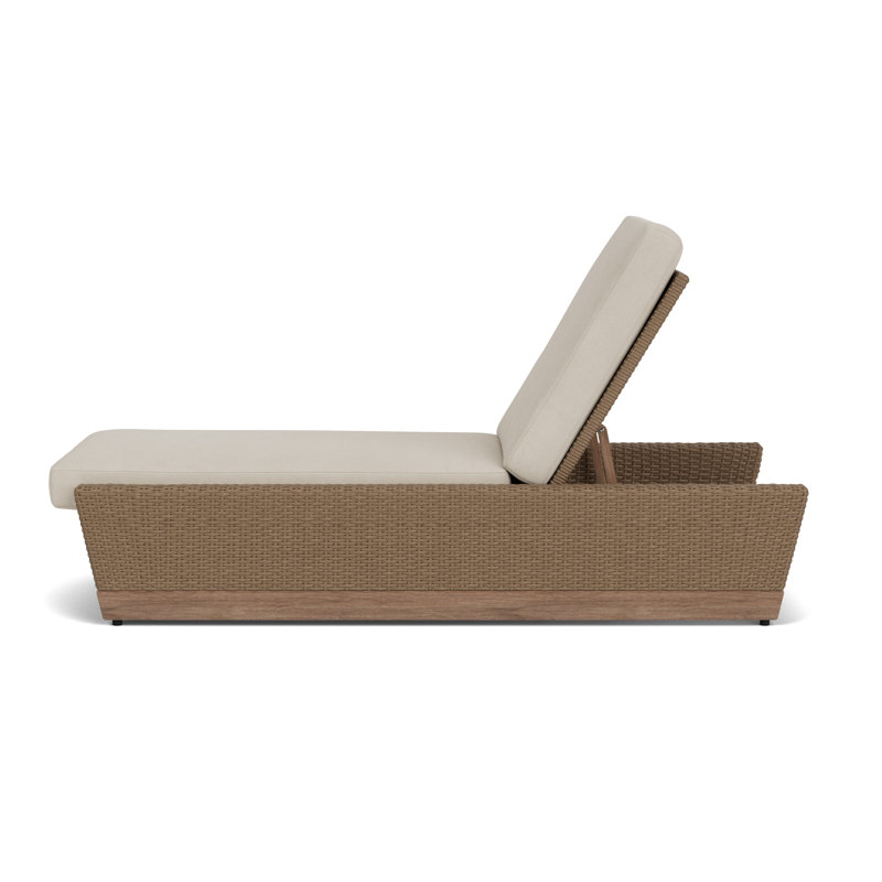 Charisma Outdoor Chaise Lounge, Sandberg Flax