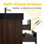 Dureau Free Standing Wall Mounted Single Double With Top