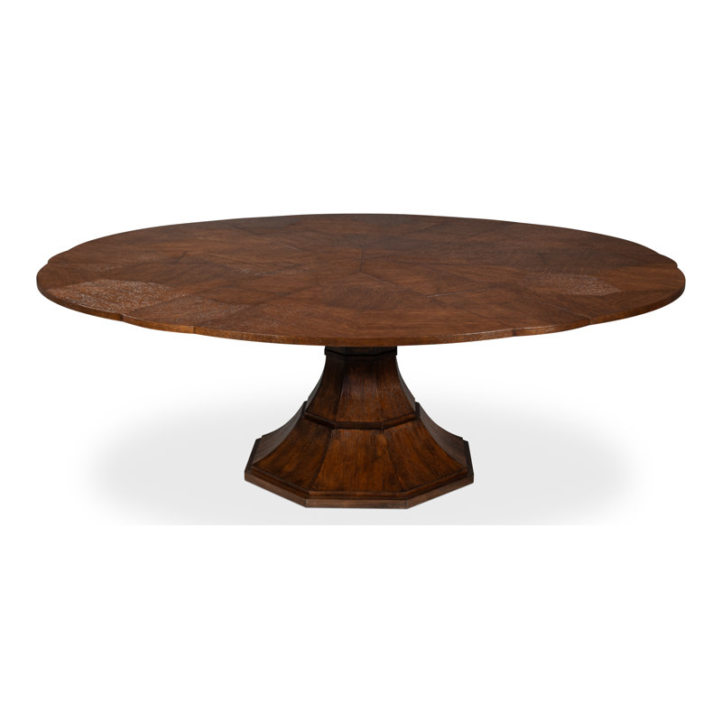 Giselle Round Dining Table, 30"H x 66"L x 66"W, Palladio