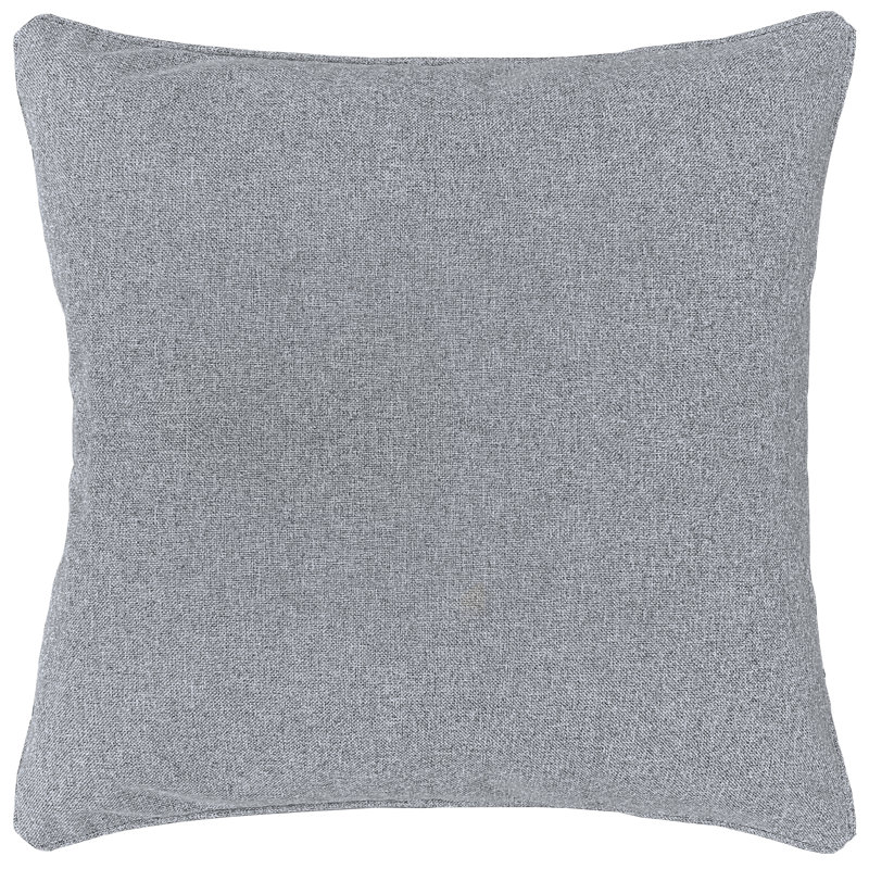 Richarde Square Cushion Cover, Grey